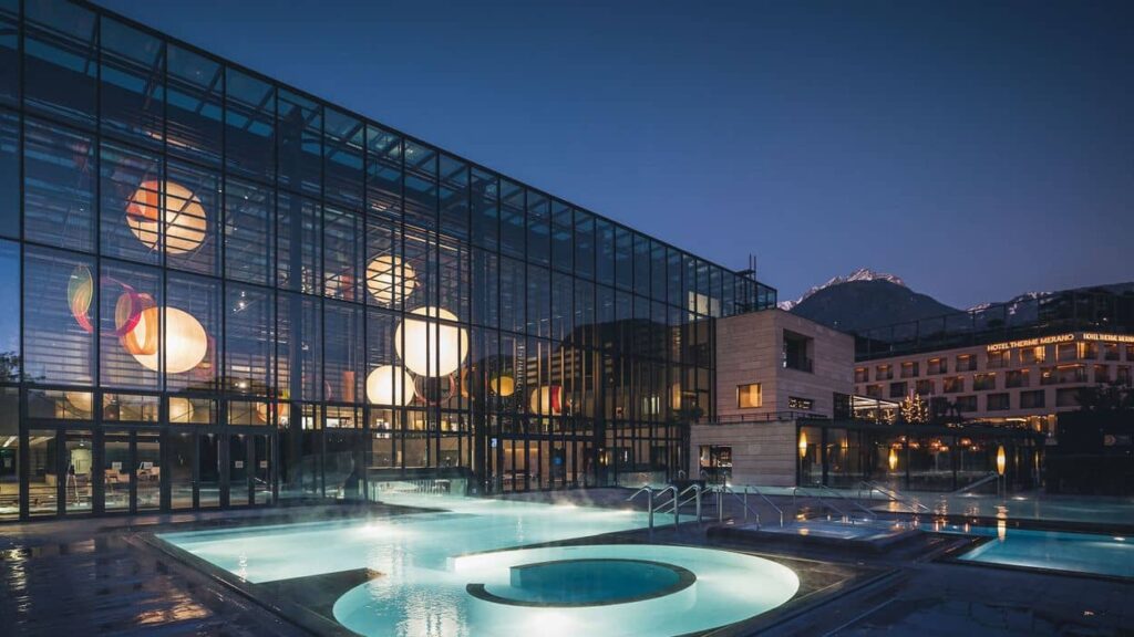 Thermalbad Terme Merano in Italien