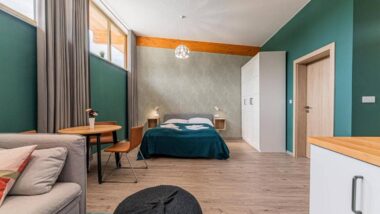 MEANDER THERMAL & SKI RESORT ORAVICE - die Unterkunft bietet unbegrenzten Eintritt in die Therme und auch zur Skipiste