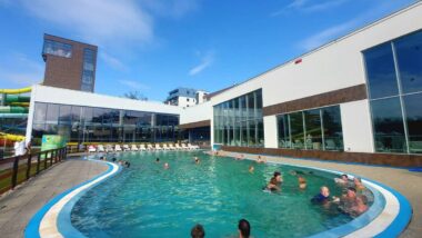 ThermalPark Nitrava - Durchschwimmbecken mit Massagedüsen
