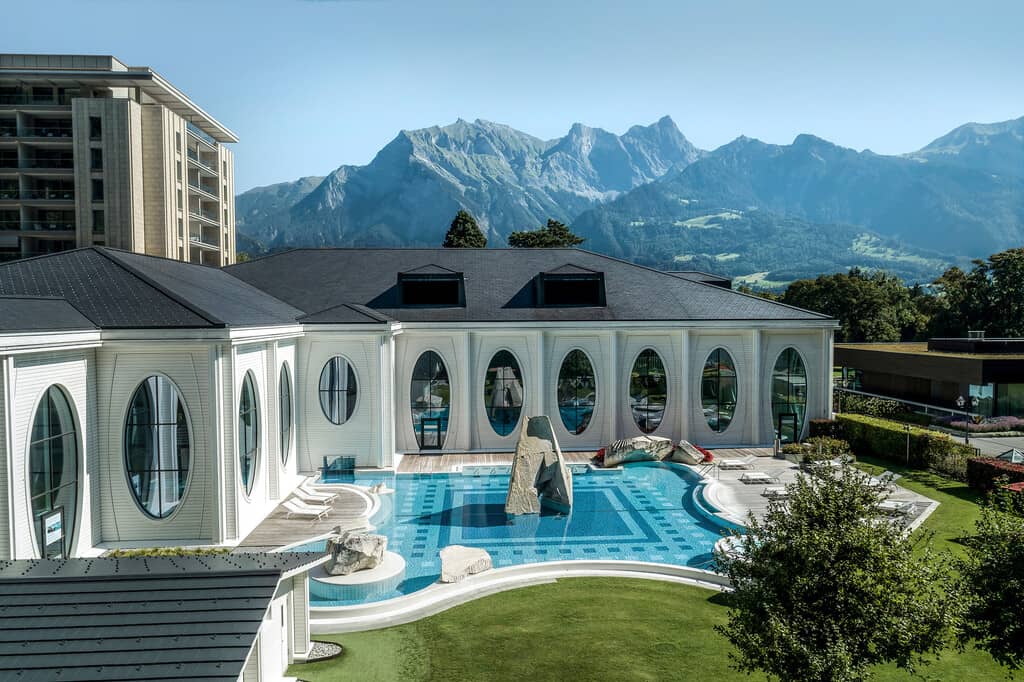 Tamina Therme Bad Ragaz in der Schweiz
