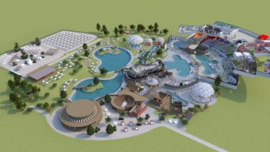 Therme Aquagardens Verona - Karte des Areals