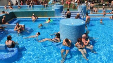 Thermalbad Végardó, Sárospatak - Becken