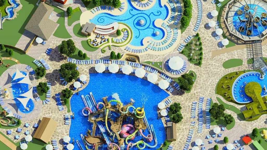 Rulantica Aquapark - Becken