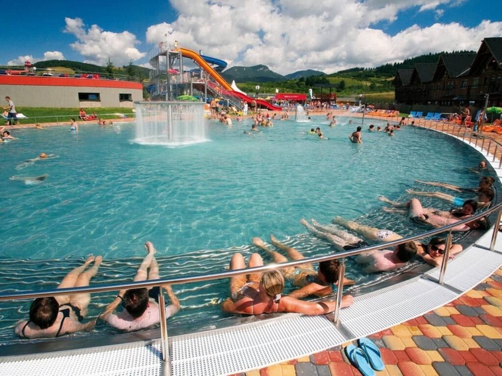 Aquapark Bešeňová - Becken
