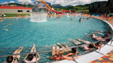 Aquapark Bešeňová - Becken