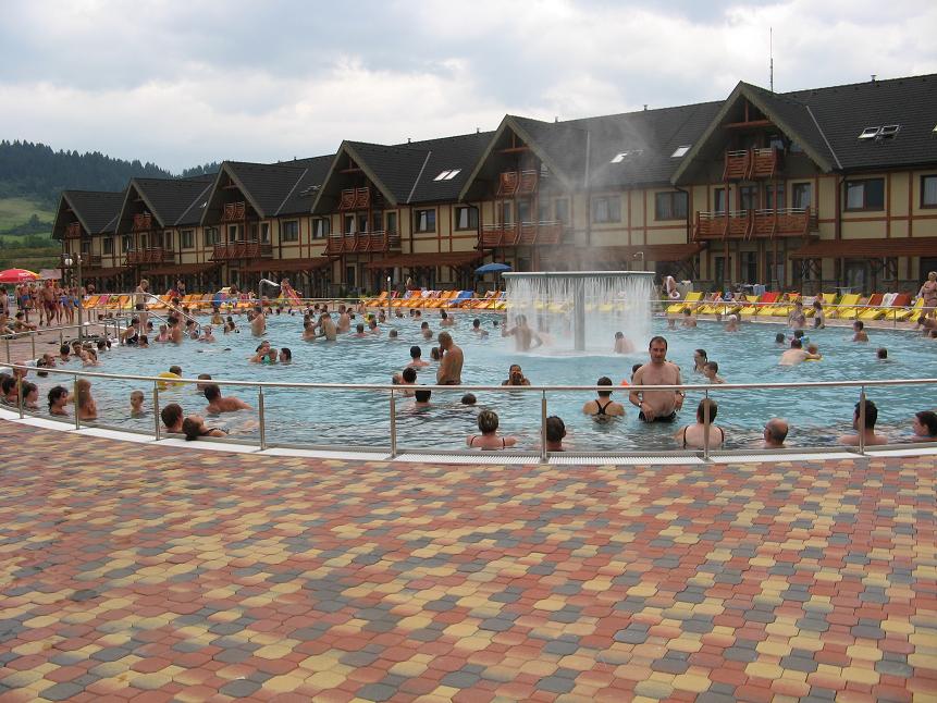 Bešeňová: Thermen und Aquapark